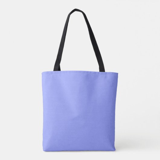 Modern gestreepte blauw paarse tote bag (Achterkant)