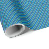 Modern gestreepte matte wikkelpapier cadeaupapier (Rol Hoek)