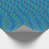 Modern gestreepte matte wikkelpapier cadeaupapier (Hoek)