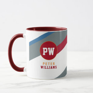 modern gestript monogram mok