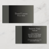 Modern gestript Visitekaartje (Voorkant / Achterkant)