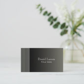 Modern gestript Visitekaartje (Staand voorkant)