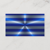 modern gestroomlijnd en levendig visitekaartje (Achterkant)