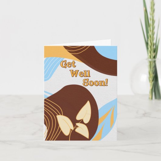 Modern Get Well Soon Card Set (Voorkant)