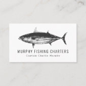 Modern Geviste kapitein Boat Visitekaartje (Voorkant)