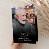 Modern Gevouwen 4-pagina 3-foto Viering van het Le Programma