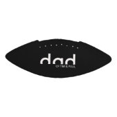 Modern gewoon pap Shirt met Kinder kindernamen American Football (Paneel)