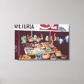 Modern gezicht op een tijdloze handel, Jericho, Is Canvas Afdruk (Voorkant)