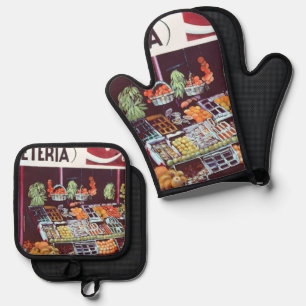 Modern gezicht op een tijdloze handel, Jericho, Is Ovenwant & Pannenlap Set
