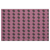 MODERN_GIFT_BLACK_MEDIUM_PINK_LINEN_ STOF (Fat Quarter)