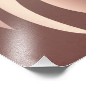 Modern Girl Face Silhouette, Makeup Foto Afdruk (Hoek)