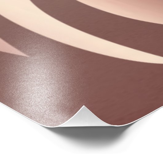 Modern Girl Face Silhouette, Makeup Foto Afdruk (Hoek)