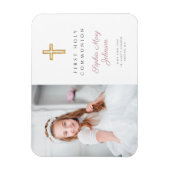 Modern Girl First Community Photo Afbeelding Magneet (Verticaal)