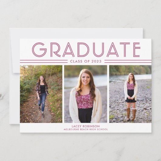 Modern Girl High School Afstuderen 3 (Voorkant)