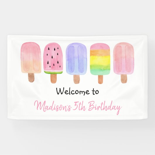 Modern Girl Popsicle Spandoek (Horizontaal)