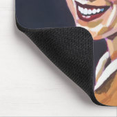 Modern Girl w/ a Pearl Earring - Vermeer Inspired Muismat (Hoek)