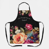 Modern Girly Bloemen All Over Print Schort (Voorkant)