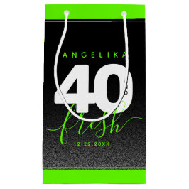 Modern Girly Bright Green 40 en Fresh Klein Cadeauzakje