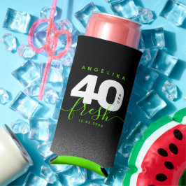 Modern Girly Bright Green 40 en Fresh Seltzer Blikjeskoeler