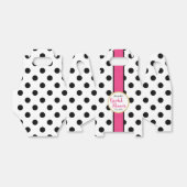 Modern Girly Chic Vrijgezellenfeest Bedankdoosjes (Uitgevouwen)