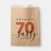 Modern Girly Copper 70 en Sassy Bedankzakje (Voorkant)