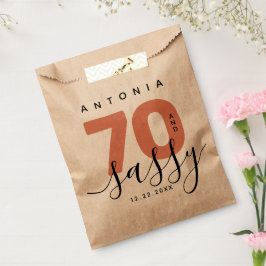 Modern Girly Copper 70 en Sassy Bedankzakje