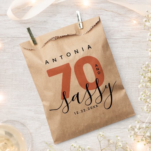 Modern Girly Copper 70 en Sassy Bedankzakje (Geknipt)