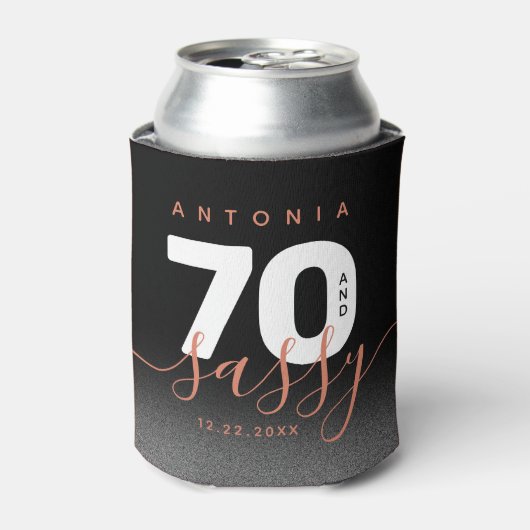 Modern Girly Copper 70 en Sassy Blikjeskoeler (Blikje Voorkant)