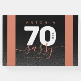 Modern Girly Copper 70 en Sassy Gastenboek