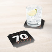 Modern Girly Copper 70 en Sassy Kartonnen Onderzetters (Insitu)