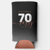 Modern Girly Copper 70 en Sassy Seltzer Blikjeskoeler (Voorkant)