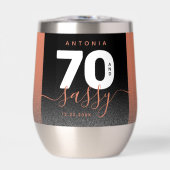 Modern Girly Copper Glitter 70 en Sassy (Voorkant)