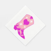 Modern Girly Cowgirl Western Yeehaw Boot White Servet (Hoek)