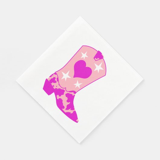 Modern Girly Cowgirl Western Yeehaw Boot White Servet (Hoek)