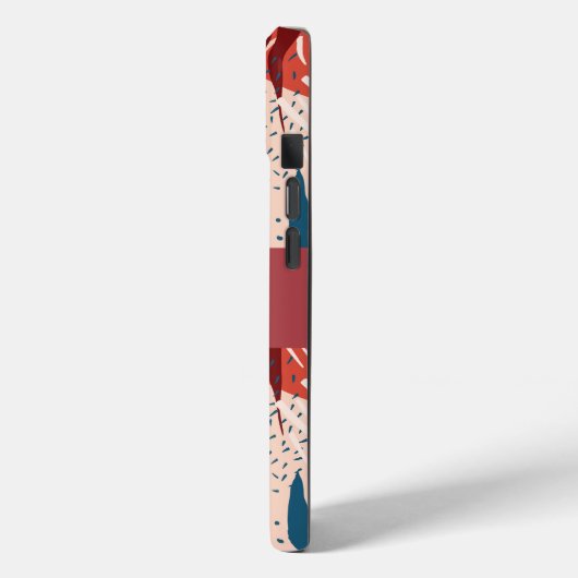 Modern Girly Cute Personalized Case-Mate iPhone Case (Achterkant / Links)