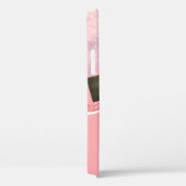 Modern Girly Glitter Trendy Roos Gold Stylish Case-Mate iPhone Case (Achterkant / Rechts)