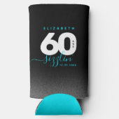 Modern Girly Ice Blue 60 en Sizzlin' Seltzer Blikjeskoeler (Achterkant)