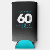 Modern Girly Ice Blue 60 en Sizzlin' Seltzer Blikjeskoeler (Voorkant)