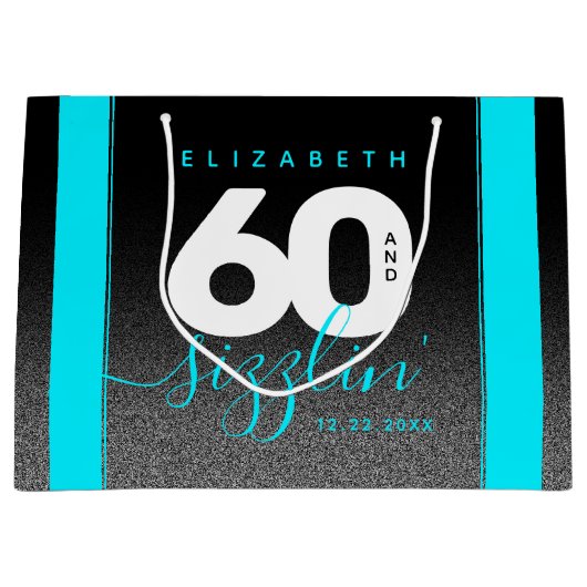 Modern Girly Ice Blue 60 en Sizzling Groot Cadeauzakje (Voorkant)