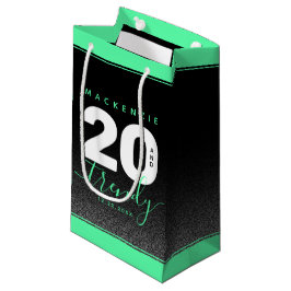 Modern Girly Mint Green 20 en Trendy Klein Cadeauzakje