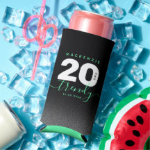 Modern Girly Mint Green 20 en Trendy