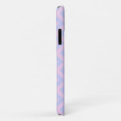 Modern Girly Ombre Zigzag Chevron Pattern Case-Mate iPhone Case (Achterkant/rechts)