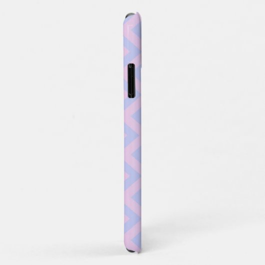 Modern Girly Ombre Zigzag Chevron Pattern Case-Mate iPhone Case (Achterkant/rechts)