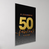 Modern Girly Oranje 50 en Fabulous Folie Afdrukken (Laagn)