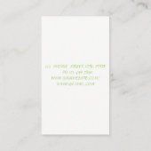 Modern Girly Professional Minimalist Visitekaartje (Achterkant)