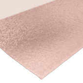 Modern Girly Roos Gold Blush Pink Geometric Tafelkleed (Gekanteld)