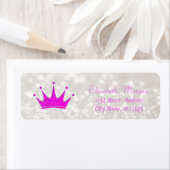 Modern Girly Stylish Glittery Bokeh, Tiara Etiket (Insitu)