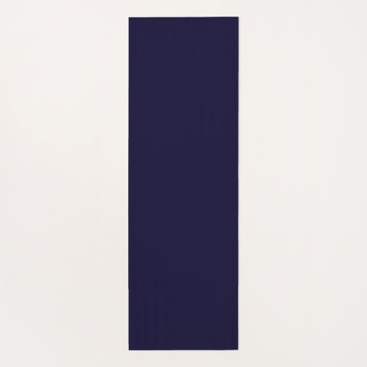 Modern Girly Stylish Monogrammed Floral Pattern Yogamat (Achterkant)