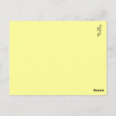 Modern Girly Uniek Nummer 1 de Kaart van de (Achterkant)