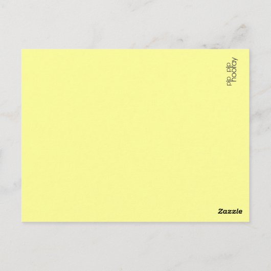 Modern Girly Uniek Nummer 1 de Kaart van de (Achterkant)